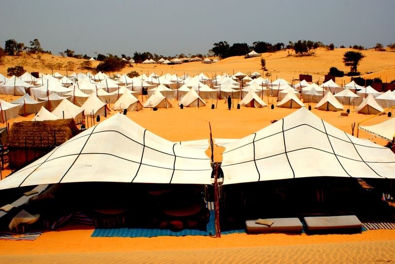 Bivouac in the Lompoul desert